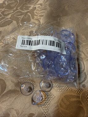 Clear Plastic Suction Cups - Pack